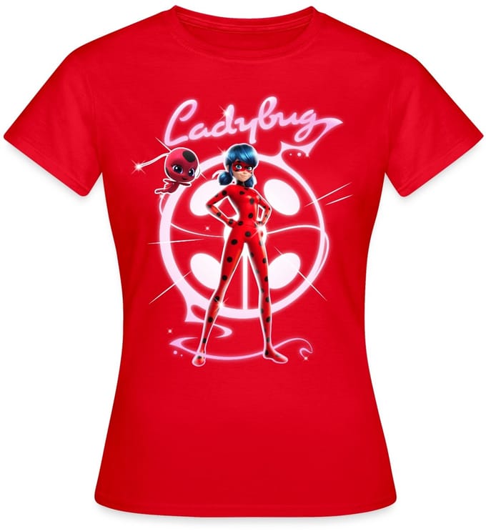 Miraculous Ladybug Met Tikki T-Shirt Dames