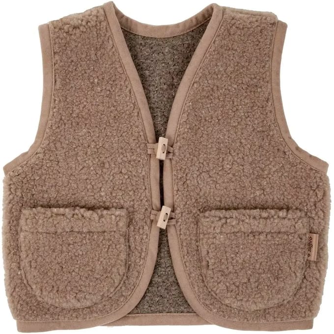Wollen gilet kind Zaffiro Nevada