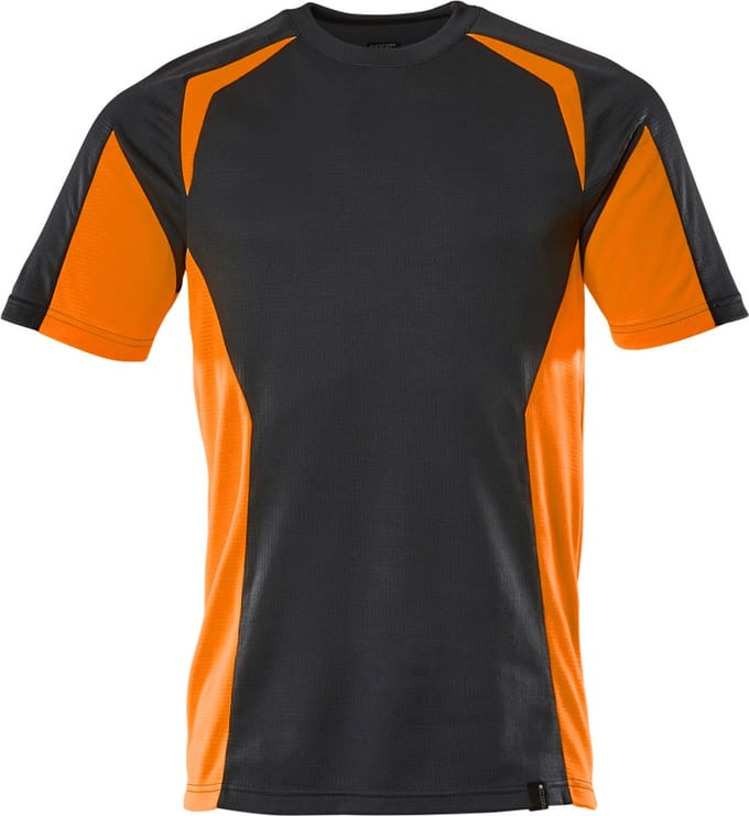 Mascot Accelerate Safe T-shirt 22082-771 - donkermarine/hi-vis oranje - S