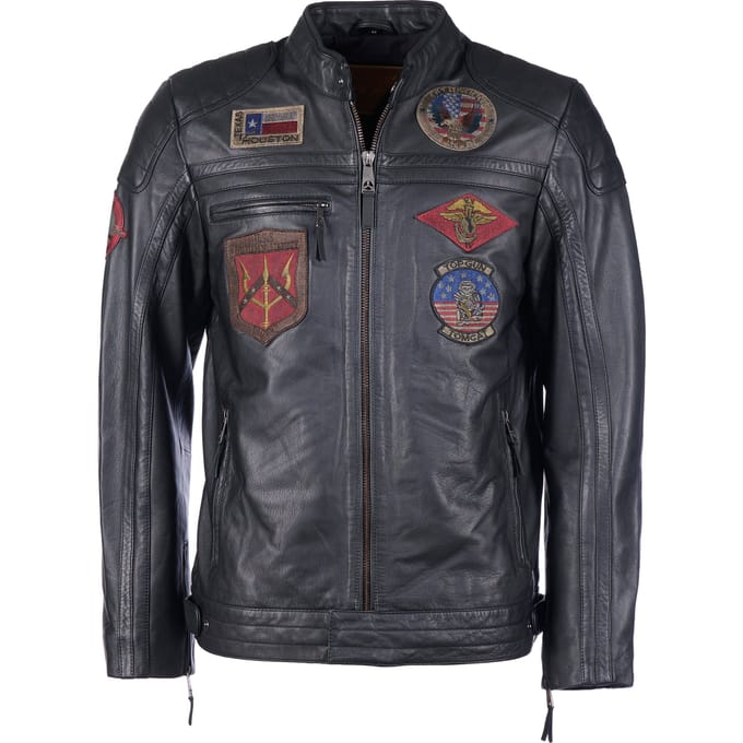 Top Gun leren jas TGJ1005