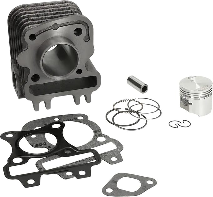 Cilinder Mezoly voor Piaggio & Vespa 50cc 4 Takt 2V