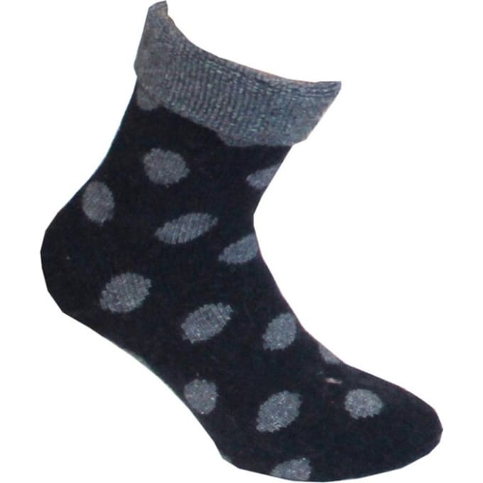 Boru Huissokken Unisex Navy - Maat 35-38 - 45% wol - 2 paar
