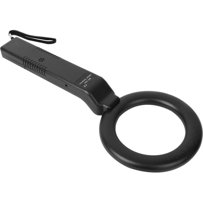 MD300 Draagbare Handmetaaldetector Detectiehulpmiddel voor Onderzoeksstation Veiligheidscontrole black