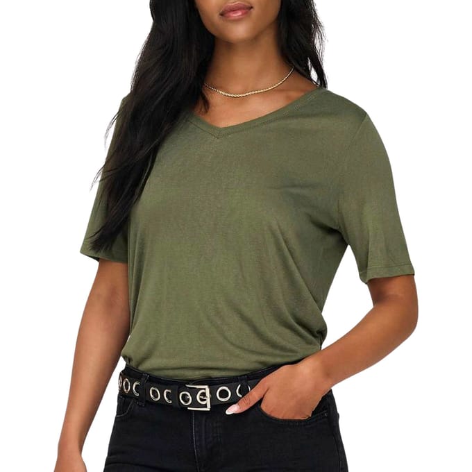 Only Elise T-shirt - Dames Geen mouw - Kalamata