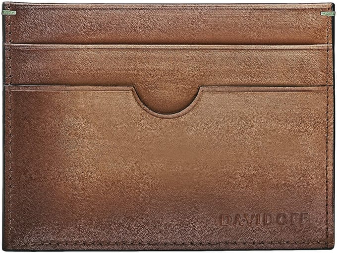 Davidoff Venice - Kaartenhouder 4cc 9.5 cm (cognac)