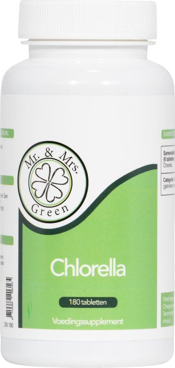 Chlorella Superfood (tabletten), Algje met vitamines, mineralen en carotenoïden.