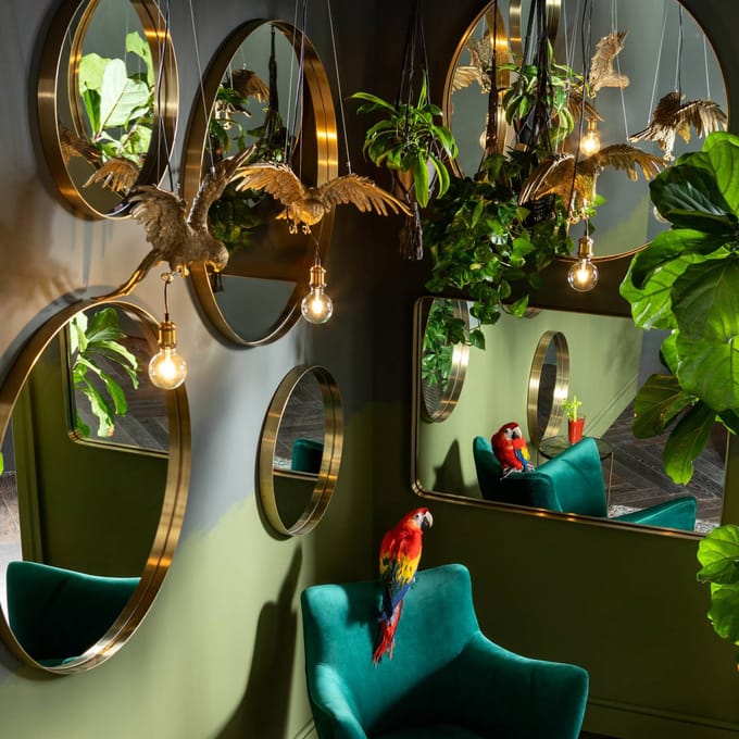 Kare Design Hanglamp Dierenlamp Uil - Goudkleurig