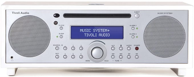 Tivoli Audio - Music System + - Alles-in-een-Hifi-systeem - Wit/Zilver