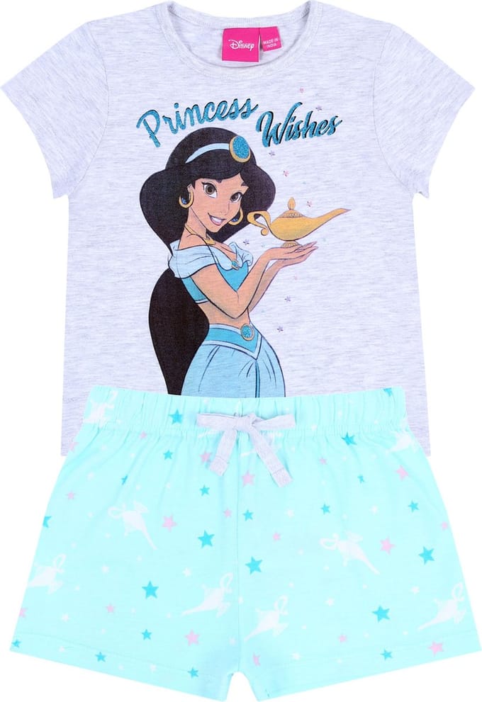 Grijs-muntgroene pyjama Jasmine Aladdin DISNEY