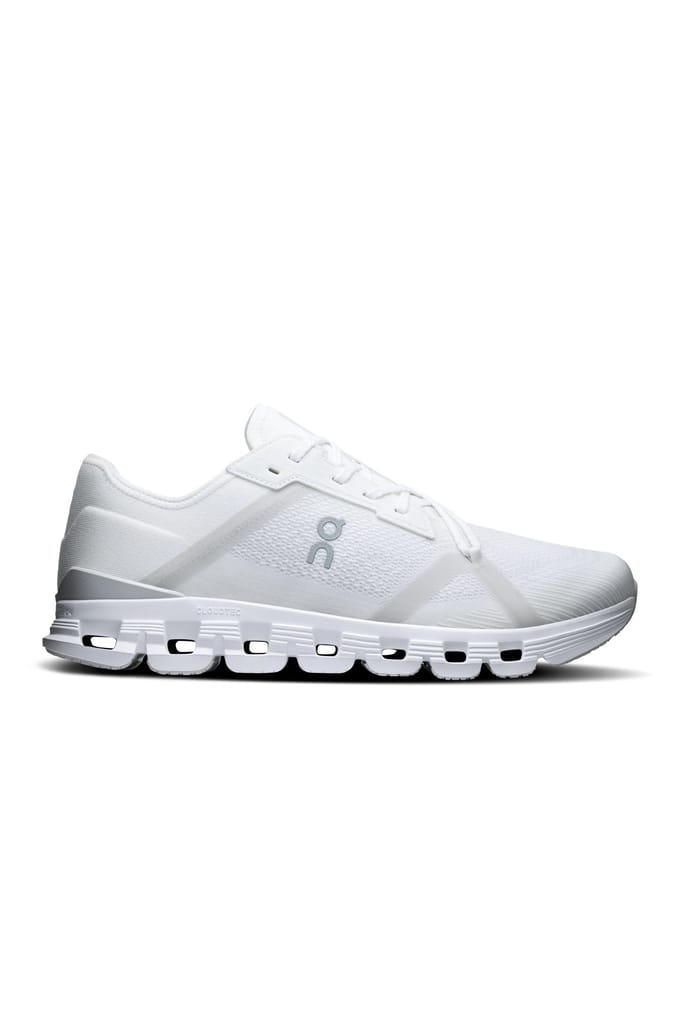On Cloud X 4 Ad White | Wolf Maat: 44.5 | Hardloopschoenen Outlet | Heren | Wit