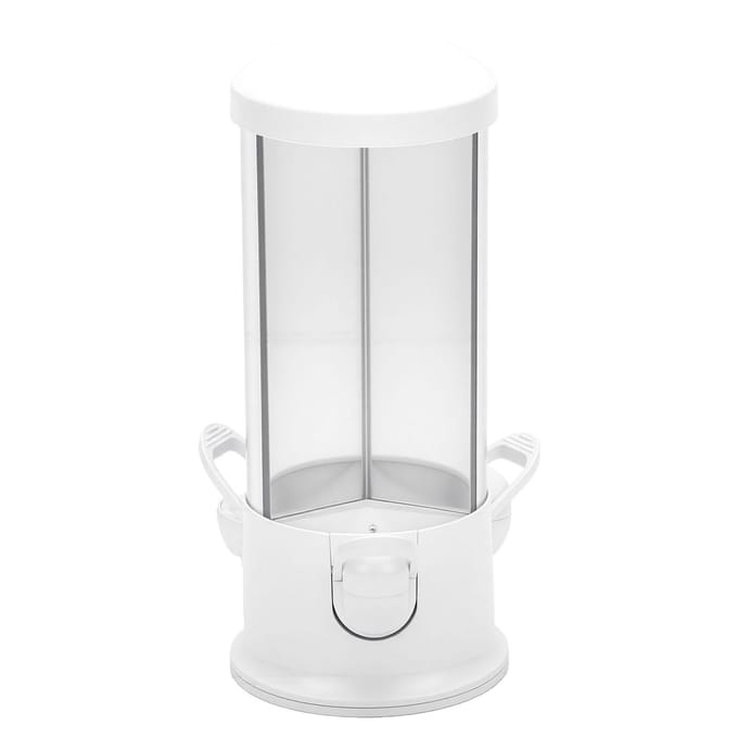 Snoep Noten Dispenser Wit Veelzijdig Grote Capaciteit Leuk 3 Vakjes Snoep Machine voor Thuisfeest white