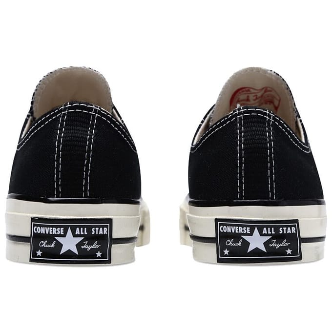 Converse Chuck 70 Low Zwart Unisex Sneakers Egret 162058C 36.5 black