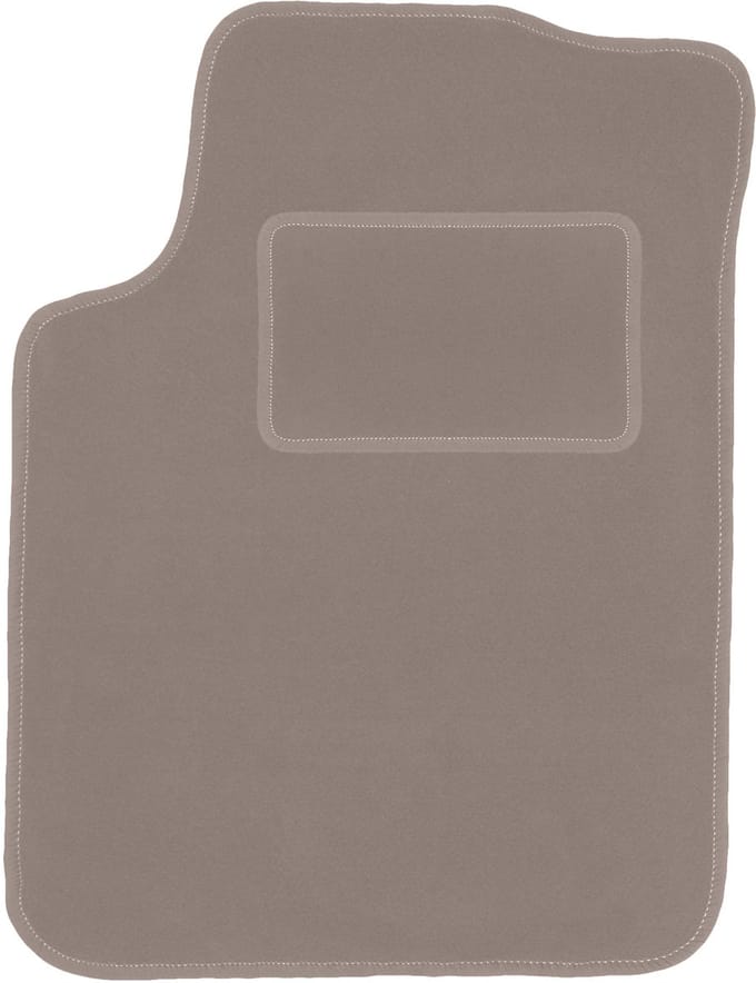 Beige bestuurdersmat voor: Citroen C3 I hatchback (2002-2009)