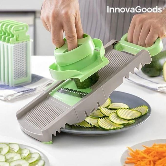 InnovaGoods Groentesnijder Opvouwbaar - 6 in 1