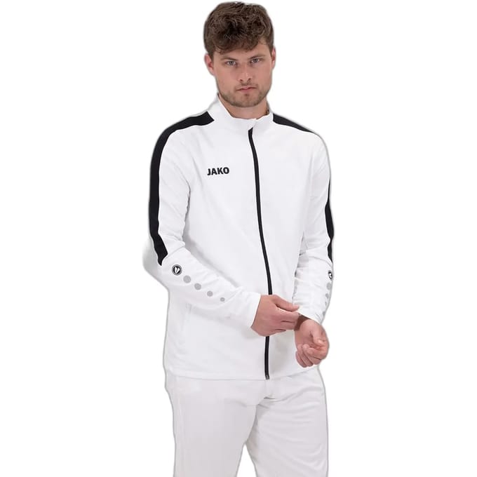 Jako Power Polyestervest Heren - Wit | Maat: M