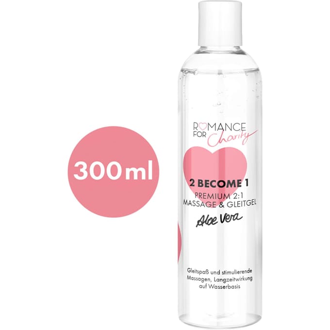 EIS Premium 2:1 Massage & Glijmiddel 'Aloë Vera - 2 Become 1' (300ml)
