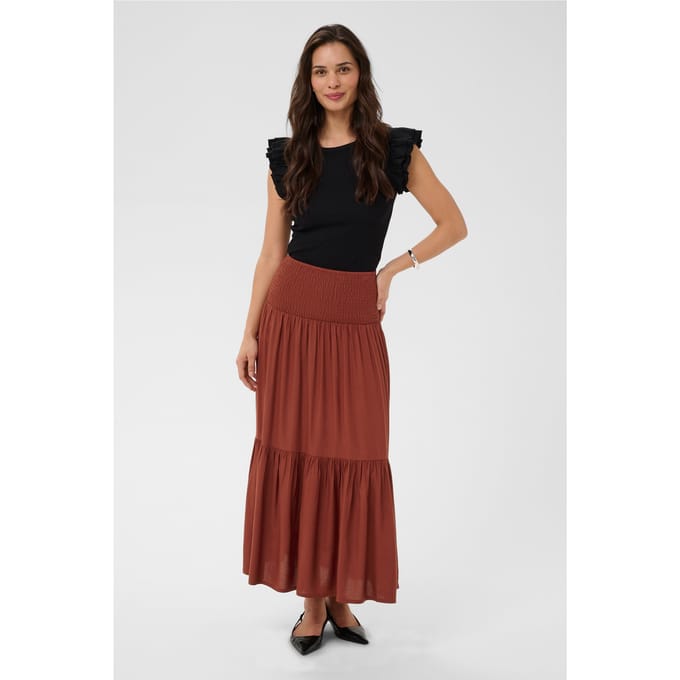 Vrouwenrok KAFFE Maxi Smock