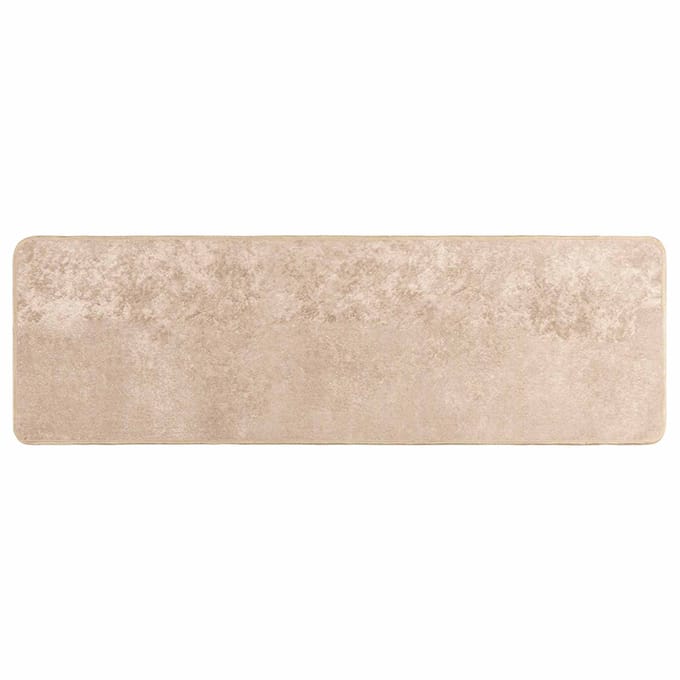 vidaXL - Tapijt - Runner - MARSA - Beige - 100 - x - 350 - cm - Polyester - en - PVC