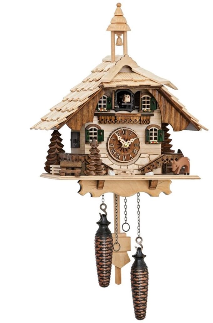 Engstler - 444/7_Q - Koekoeksklok - Kwarts - Natuur - 31 cm
