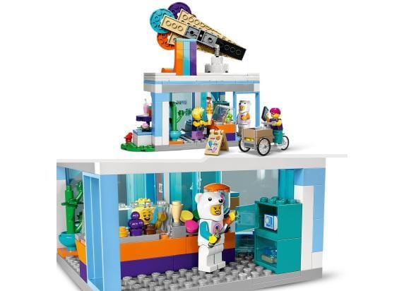 LEGO City IJswinkel Bouwset met Speelgoed Fiets - 60363