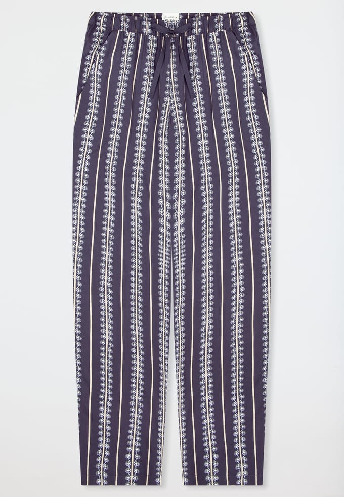 Geweven broek lang strepen meerkleurig - Mix+ Relax 34