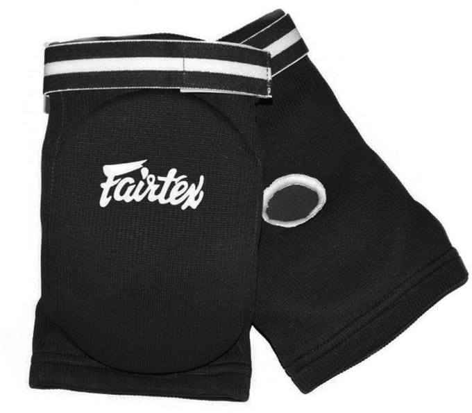 Fairtex EBE1 Serie - Elleboogbeschermer - Blauw - Verstelbare Sluiting - Ergonomisch Ontwerp