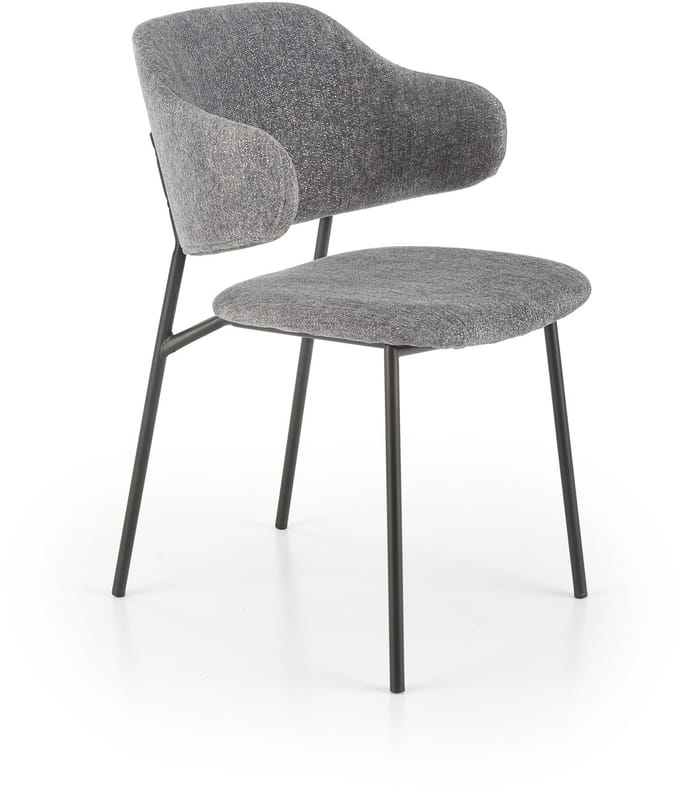Halmar K497 Serie - Eetkamerstoel - Lichtgrijs - Loft - Modern