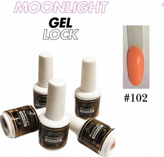 Guardian Beauty Gellak Moonlight - Soak Off - #102 - 15ml - Nagel Gellak