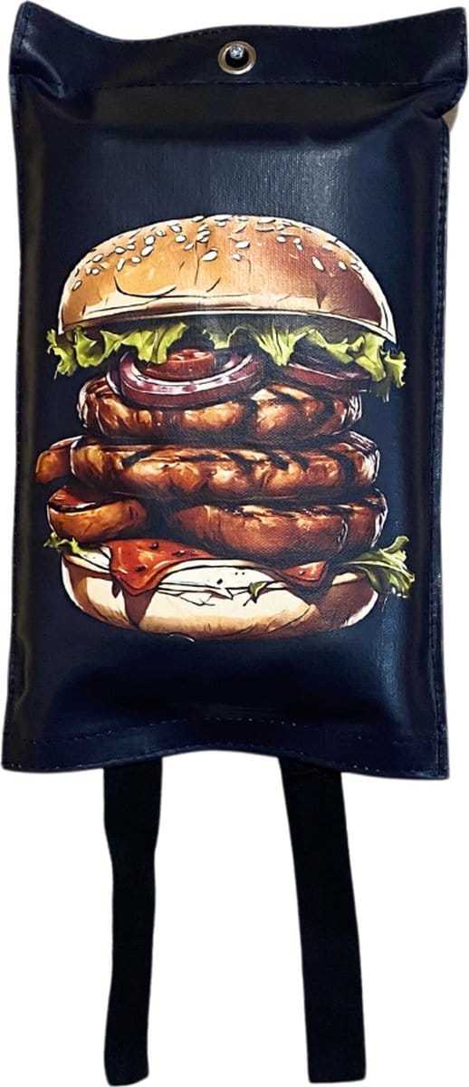 MultiMotion Design blusdeken 120x180cm - Hamburger - EN1869:1997 gekeurd