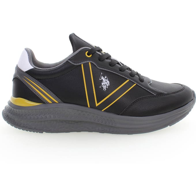 U.S. POLO ASSN. Heren Zwarte Sneakers