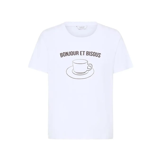 b.young - BYSOBBE FRONT PRINT TSHIRT - Dames - T-shirts