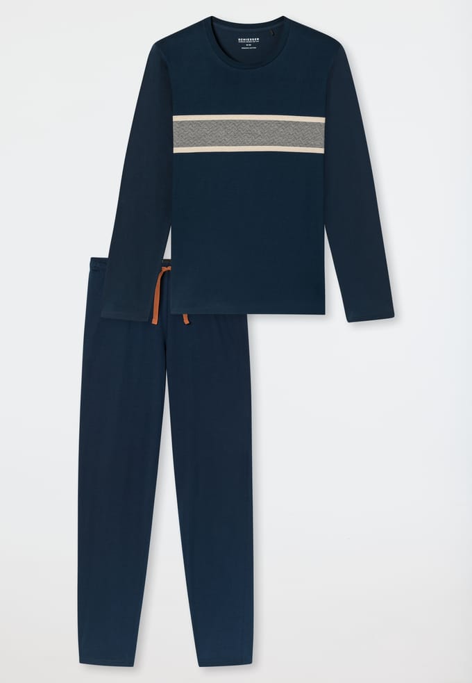 Lange pyjama met strepen, Admiral - Casual Essentials 52