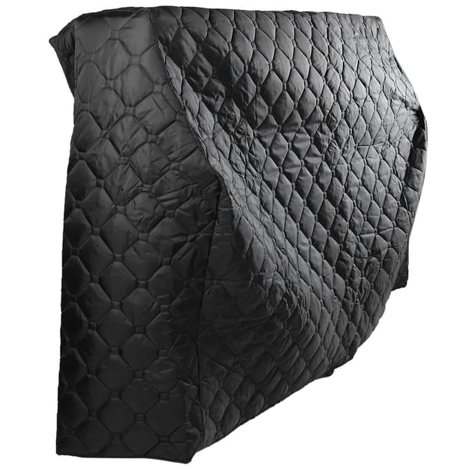 Vleugelpianohoes Zwart Plus Katoen Dikke Rand Muziekinstrumentaccessoires KC‑65 black