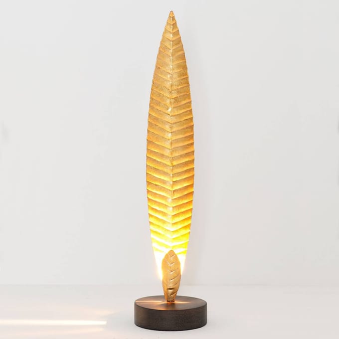 Holländer Tafellamp Penna goud hoogte 38 cm