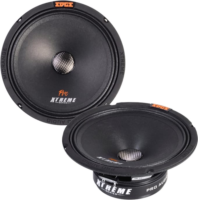 EDGE Xtreme EDXPRO8-E3 | 20cm / 8" | 2 x 350 Watt RMS @ 4Ω | Middentoners