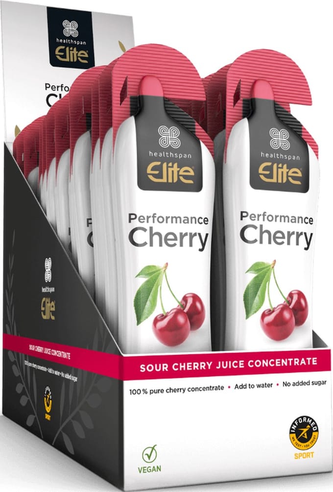Healthspan Elite Performance Cherry - Zure Kersensap - Cherry Juice - 24 x 30 ml