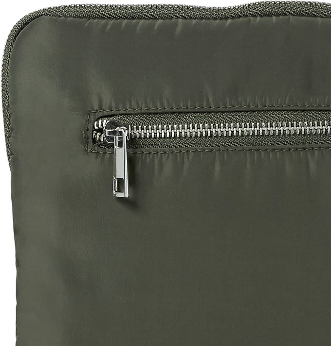 FAZE | 13" Groene gewatteerde laptophoes