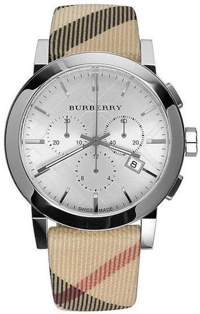 Burberry BU9357 Heren Chronograaf Horloge - De City Nova Luxe Timepiece