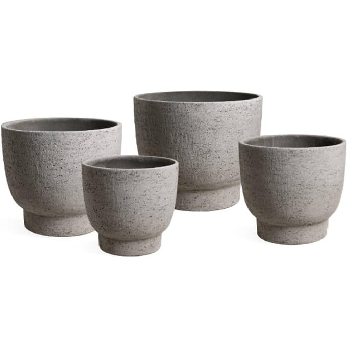 PTMD - Pot Pride - Grijs - 55x55x46cm