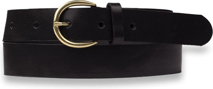 Legend Dames - Leren riem - Zwart - 90cm
