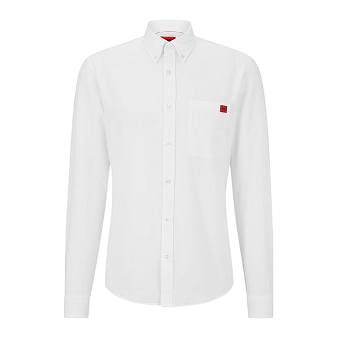 Hugo Boss Heren overhemd (Wit)