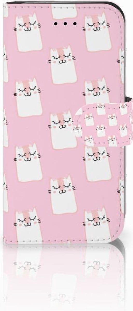 iPhone 7 | 8 | SE (2020) | SE (2022) Telefoonhoesje met Pasjes Sleeping Cats