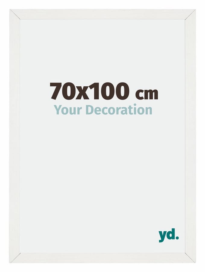 Your Decoration - Fotolijst 70x100 cm - MDF - Wit Geveegd - Mura
