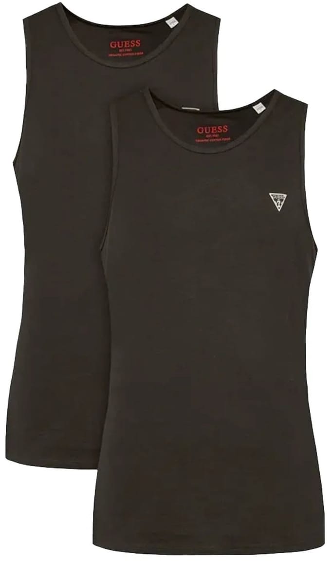 Guess heren tanktop 2-pack mini driehoekjes