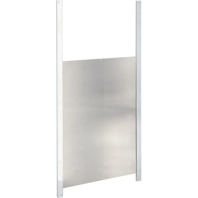 Kerbl Kipschuifdeur 30 x 40 cm, aluminium, complete montageset