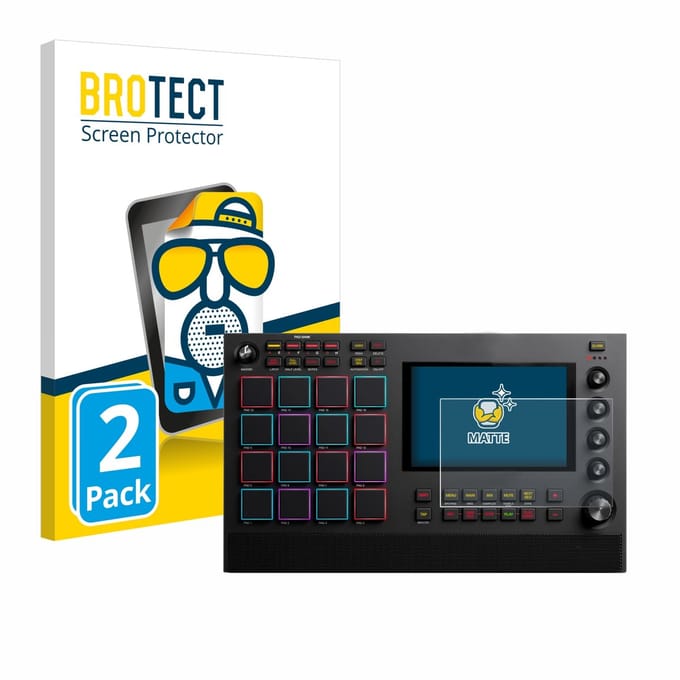 BROTECT - Screenprotector voor Akai MPC Live II - Folie Beschermfolie matte 2 Stuks