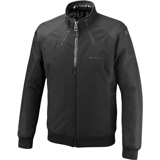 Ixon Siwa Zwart Waterdichte Textiele Motorjas - Jas