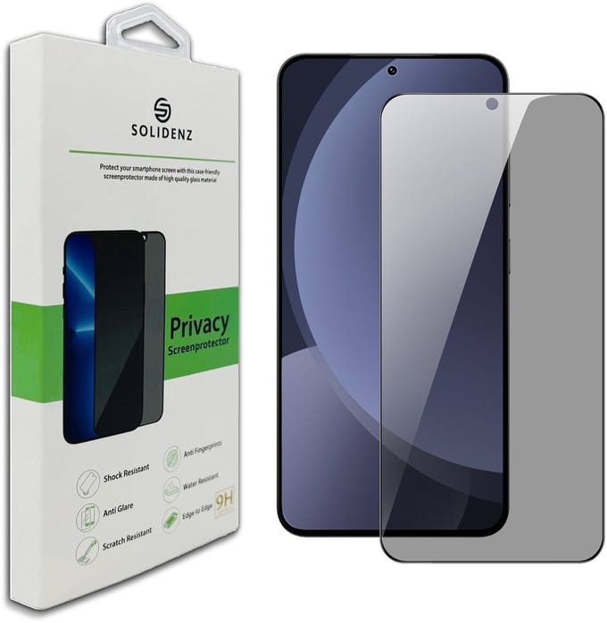 Solidenz Privacy Screenprotector - Geschikt voor Samsung Galaxy S25