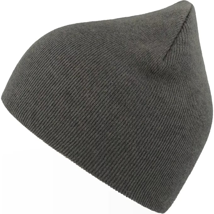Atlantis Headwear - Recy Beanie - Dark Grey - One Size
