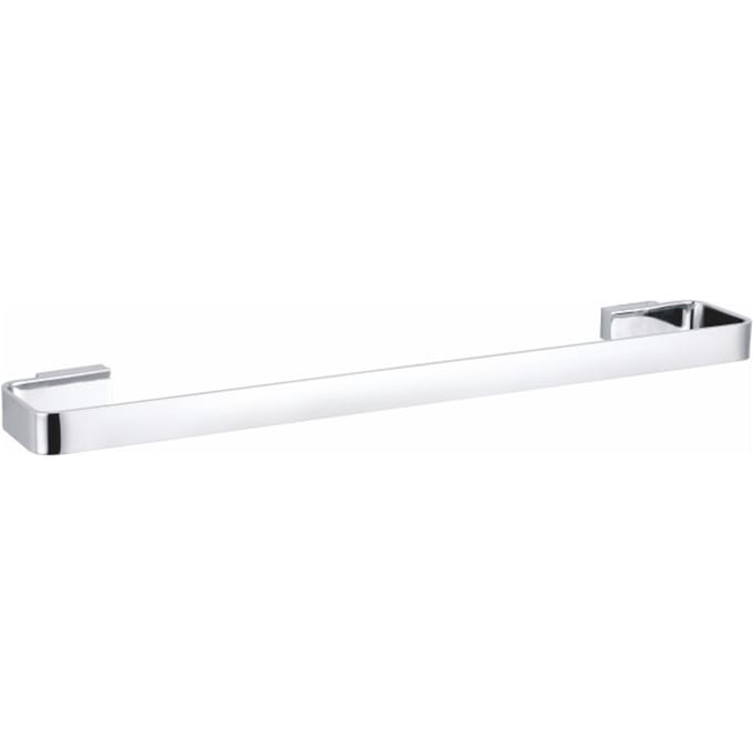 Luzzo® Piazzo Messing Enkel wand Handdoekrek 60cm - chroom